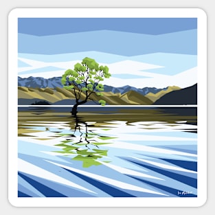 Wanaka Tree Summer Sticker